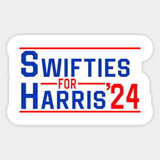 Swifties For Harris 24 - Harris For President 2024 Sticker